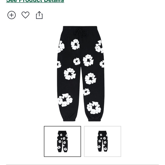 Demin tears sweatpants - Picture 1 of 1